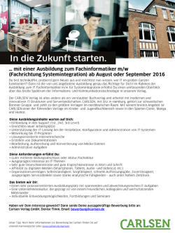 Stellenanzeige als PDF ansehen