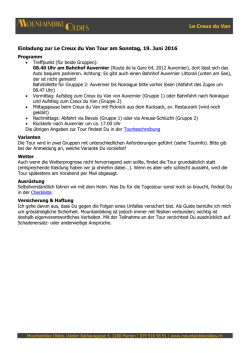 Einladung  - Gantrisch Biking