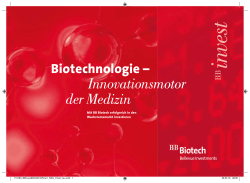 invest - BB Biotech