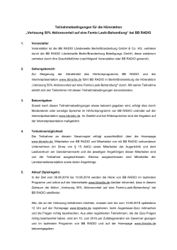 geht es zu den Teilnahmebedingungen.