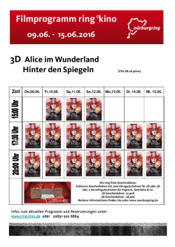 Programm 09.06.16