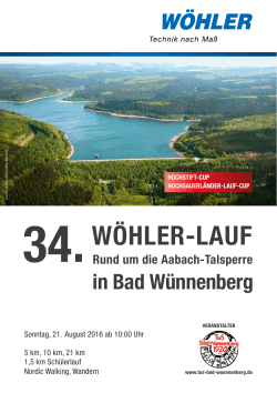 wöhler-lauf - Wasserverband Aabach
