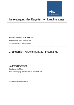 Jahrestagung des Bayerischen Landkreistags