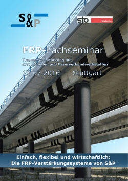 Einfach, flexibel und wirtschaftlich: Die FRP