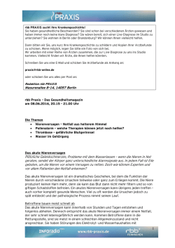 Infoblatt vom 08.06.2016