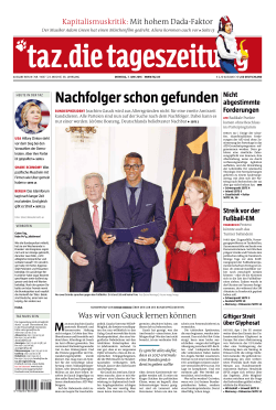Leseprobe zum Titel: taz.die tageszeitung (07.06.2016)