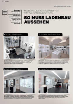 SO MUSS LadenbaU aUSSeHen