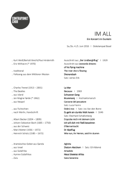 IM ALL - contrapunkt chor