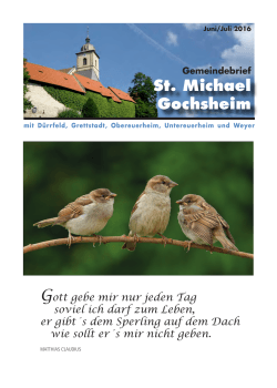 Evangelische Kirchengemeinde St. Michael, Gochsheim