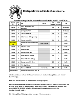 Reitertag am 11. Juni fertig stellen. Hier gibt es den PDF