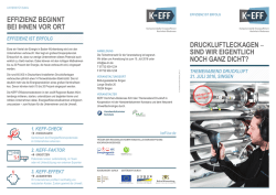 DRUCKLUFTLECKAGEN &ndash; SIND WIR EIGENTLICH NOCH GANZ