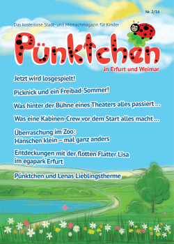 Ausgabe Erfurt und Weimar 02/16 - Pünktchen