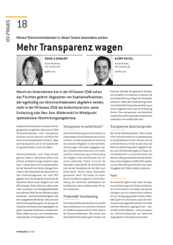 HV Magazin 2-2016