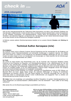Technical Author Aerospace (m/w)