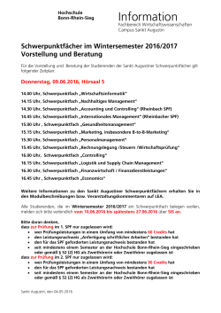 Information - Hochschule Bonn-Rhein-Sieg