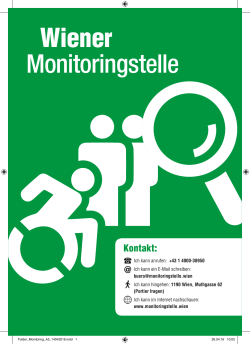 360 KB PDF - Wiener Monitoringstelle