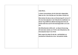 Info Sommerabend - und Realschule plus Gerolstein