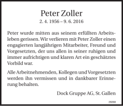 Peter Zoller - rheintaler.ch