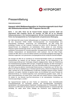 Infos - Hypoport AG