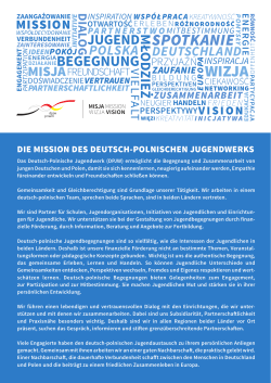 Mission und Vision vom DPJW - Deutsch