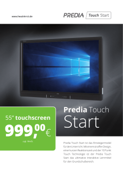 Predia Touch Start