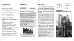 Informationen - Kirche in Leipzig