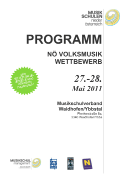 programm - Musikschulmanagement Niederösterreich