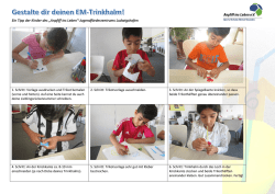Ein Tipp der Kinder des &bdquo;Anpfiff ins Leben&ldquo;