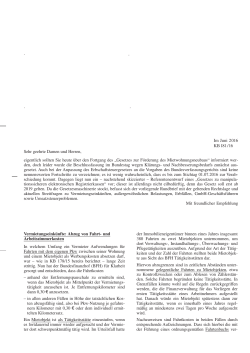 Infobrief Juni 2016
