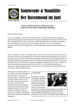Infos  - rotary thalwil
