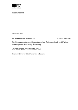 Einführungsgesetz zum Schweizerischen Zivilgesetzbuch und