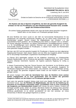 Ein System wie das in Spanien eingef&uuml;hrte, bei - curia