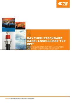 raychem steckbare kabelanschl&uuml;sse typ rpit