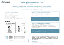 Weiterbildungskurse SP