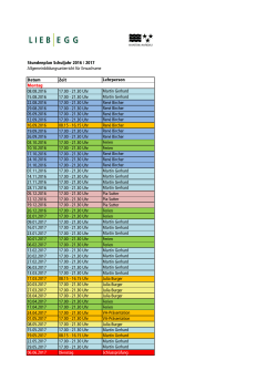 Stundenplan ABU Montag 2016_2017