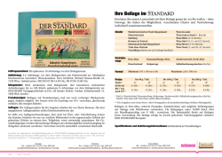 Ihre Beilage im - derStandard.at