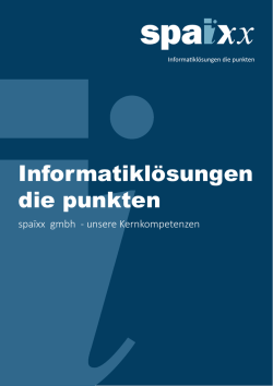 Informatikl&ouml;sungen die punkten