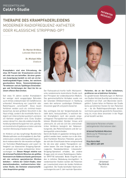 CelArt-Studie - Artemed Fachklinik München