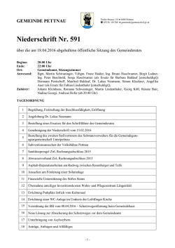 GR Protokoll vom 18.04.2016