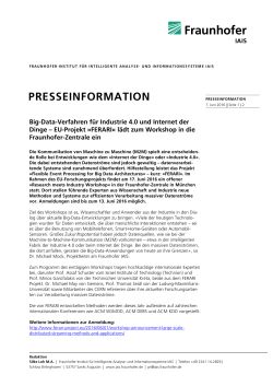 Presseinformation als PDF