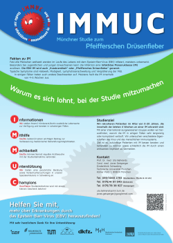 Plakat zur Studie als PDF - Kinderklinik München Schwabing