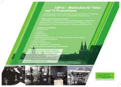 Image-Flyer AdHoc Studios