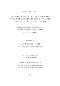INCREASED AUTONOMY FOR - ETH E