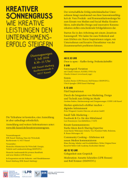 wie kreative leistungen den unternehmens - IHK Kassel