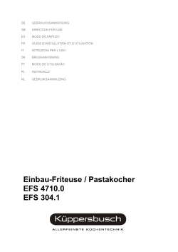 EFS 4710.0-304.1 Friteuse