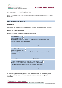 Datenschutzerklärung [PDF