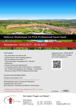 Infos - david geall