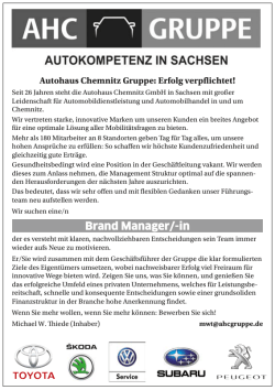 Brand Manager/-in