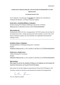 hier - Institut f&uuml;r Kunstgeschichte