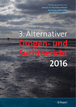 und Suchtbericht 2016 - Alternativer Drogen